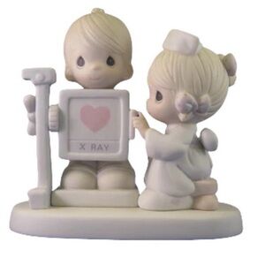Enesco Precious Moments “My Heart is Exposed with Love” Figurine 1988